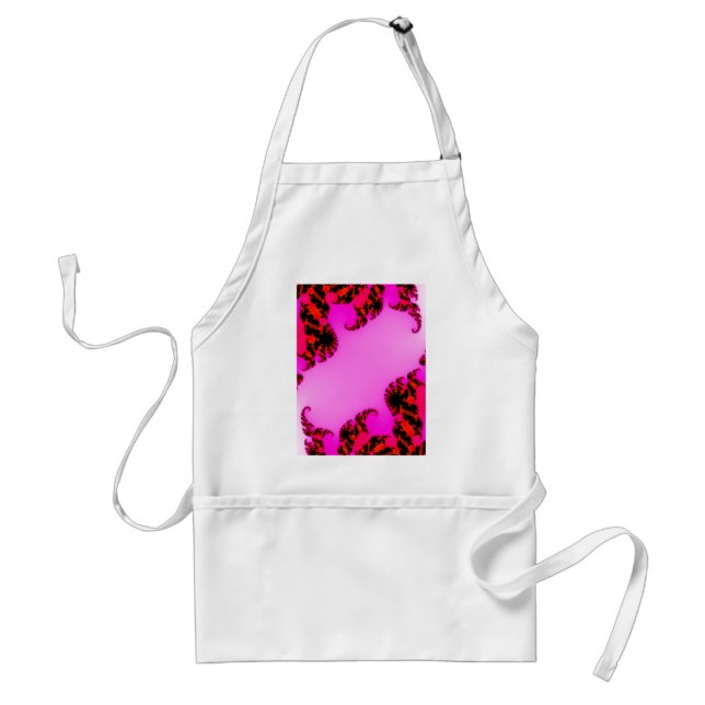 Tablier Tourbillons roses (Devant)
