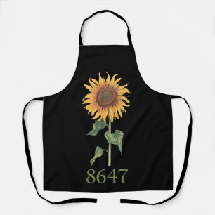 Tablier Tournesol 8647 86 47 Floral Bohème Anti Trump Subt