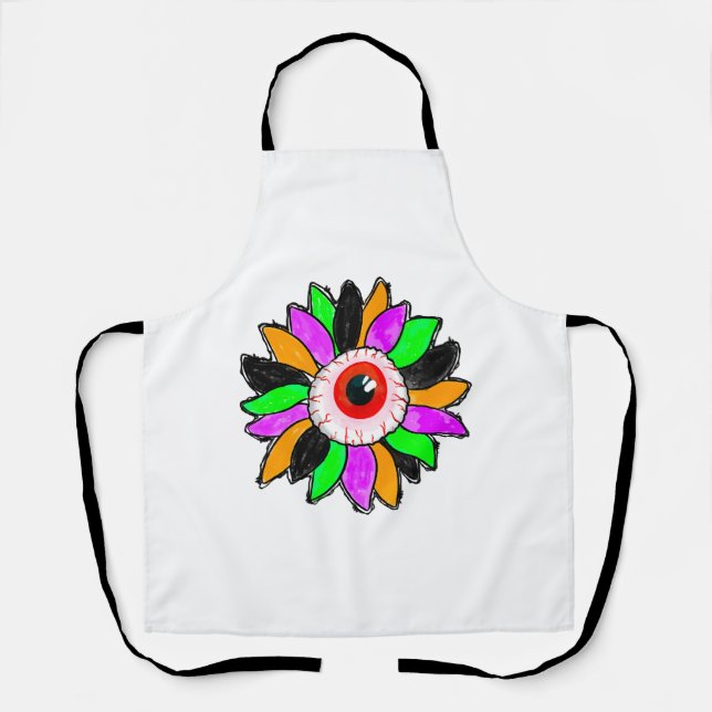 Tablier Tournesol d'Halloween (Recto)