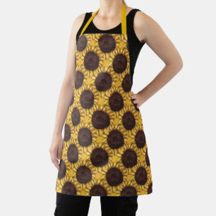 Tablier tournesol Sunny Sunflower Art Apron