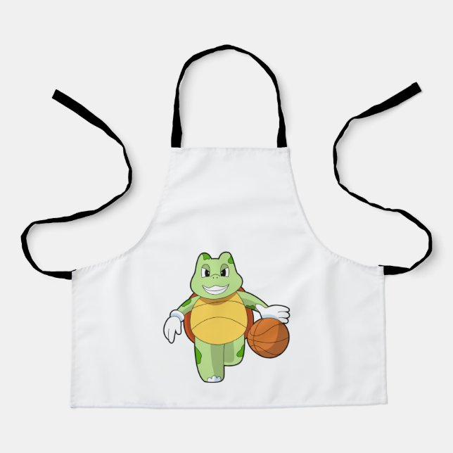 Tablier Tourtle as basketball player with basketball.PNG (Recto)