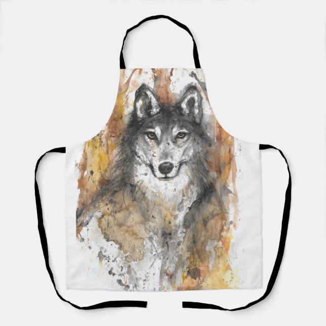 Tablier Tout-En-Dessus Wolf (Recto)