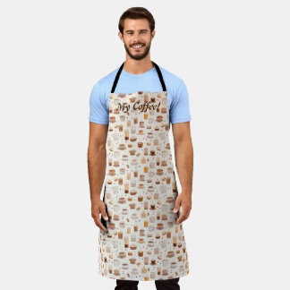 Tablier Tout mon Motif Quilt Patchwork Café No5