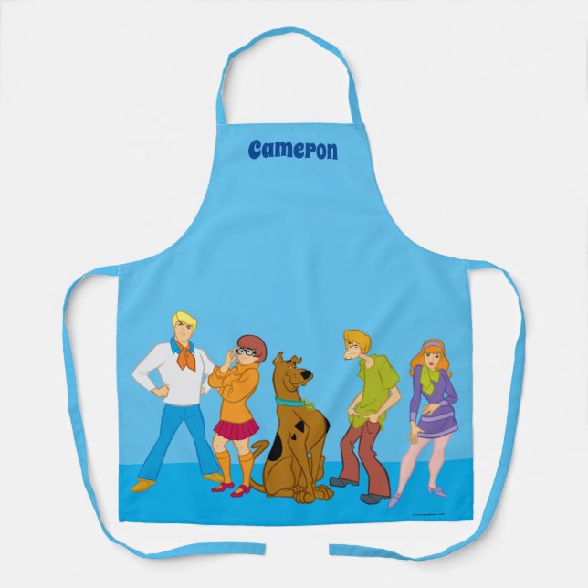Tablier Toute la bande 15 Mystery Inc (Recto)