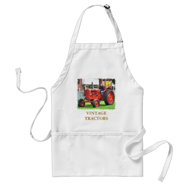 Tablier TRACTEURS vintages (Devant)