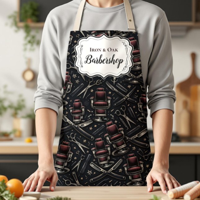 Tablier Traditional Barber Tools Classic Grooming (Créateur téléchargé)