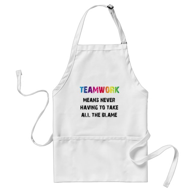 Tablier Travail d'équipe (Devant)