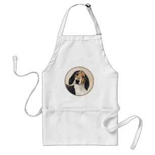 Tablier Treeing Walker Coonhound Peinture - Art original