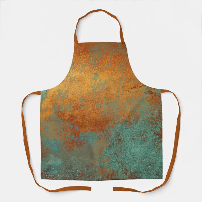 Tablier Trendy Rich Copper Patina Metallic (Recto)