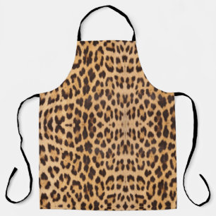 Tablier trendy stylislisi wild safari leopard print