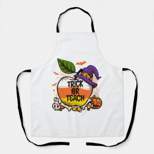 Tablier Trick Ou Enseigner Cute Halloween Costume Enseigna