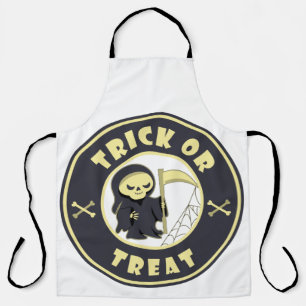 Tablier Trick ou traiter Halloween griffeur caractère