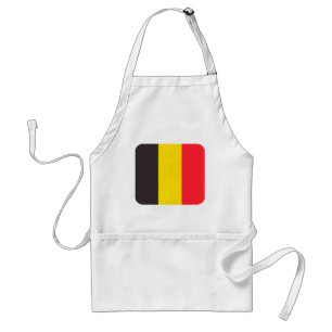 Tablier Trois couleurs belges de la pénurie de cuisine be
