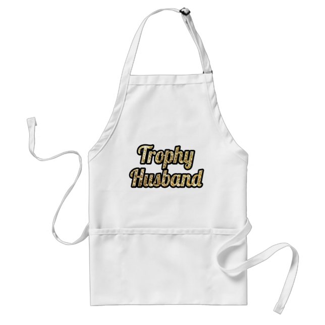 Tablier Trophée Mari Funny Cute BBQ Cuisine Apron (Devant)
