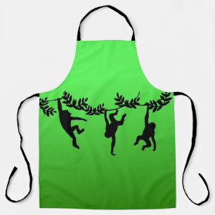 Tablier Troupe de singes