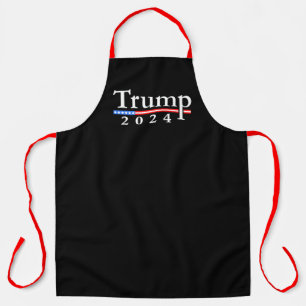 Tablier Trump 2024 Classique Noir et Rouge