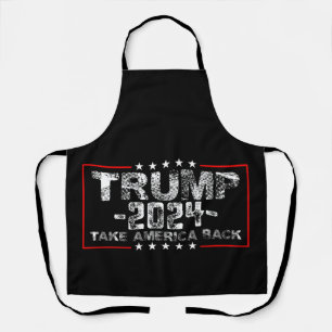 Tablier Trump 2024 Reprenez l'Amérique Politique Vintage