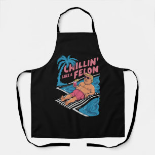 Tablier Trump Drôle de Détente Comme un Criminel Trump 202