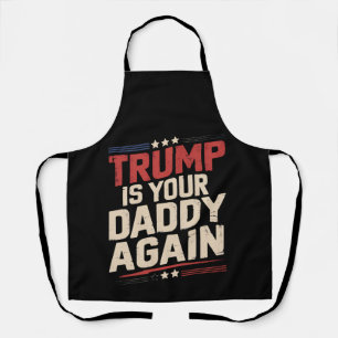 Tablier Trump est à nouveau votre papa 47e président des É