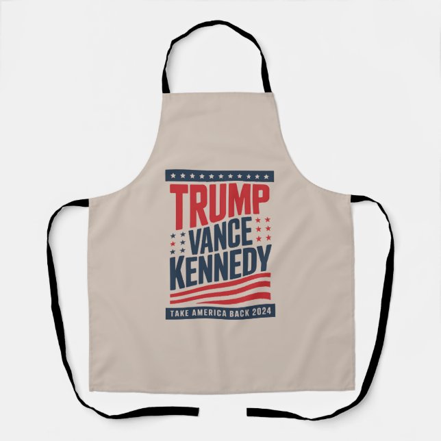 Tablier Trump Vance Kennedy Reprendre l'Amérique 2024 (Recto)