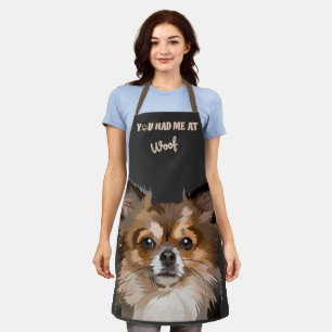 Tablier Tu M'As Eu À Woof   Amoureux de les chiens de Pomé