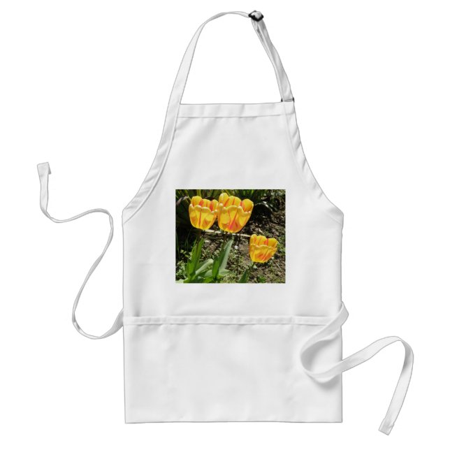 Tablier Tulipes au soleil Apron (Devant)