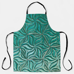 Tablier Turquoise céramique mur textureabstract, archit