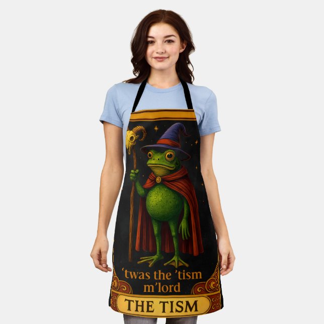 Tablier T'was The 'Tism M'Lord Frog Meme Autism Awareness (Porté)