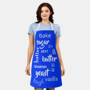 Tablier Ultramarine Bleu Paroles Apron