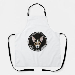 Tablier Un Cool original Chihuahua Black & Brown Graphisme