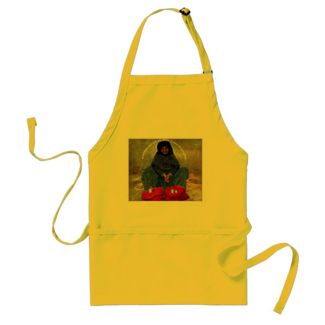 TABLIER "UN VENDEUR DE PAPRIKA, KALOCSA" (Devant)