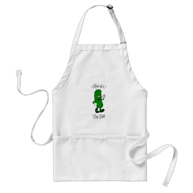 Tablier Une sorte de grand dill Pickle Apron (Devant)