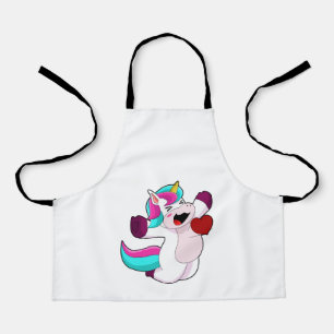 Tablier Unicorne avec coeur