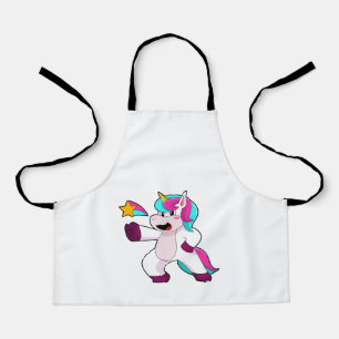 Tablier Unicorne avec étoile