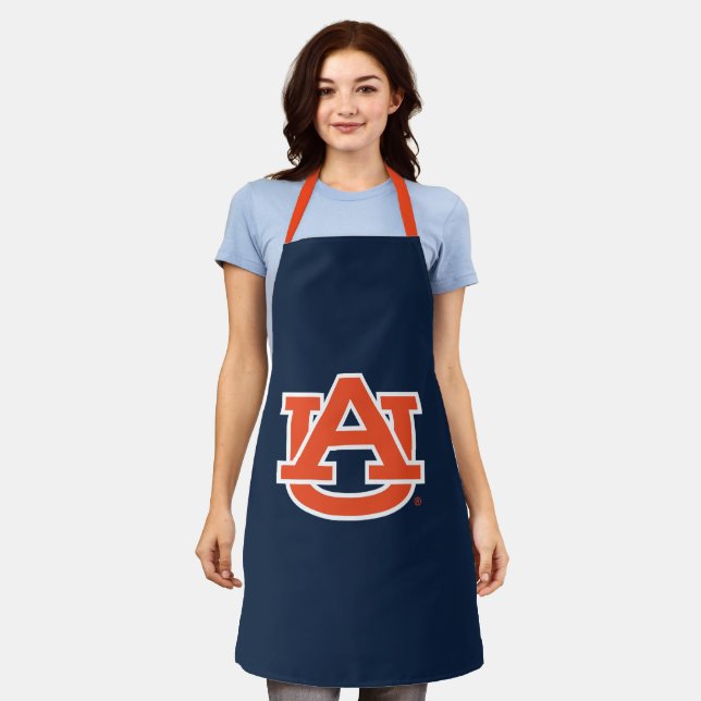 Tablier Université d'Auburn | Auburn UA Logo (Porté)