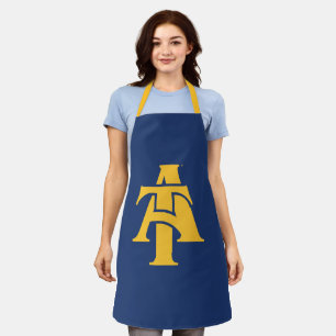 Tablier Université d'État A&T de Caroline du Nord Un log