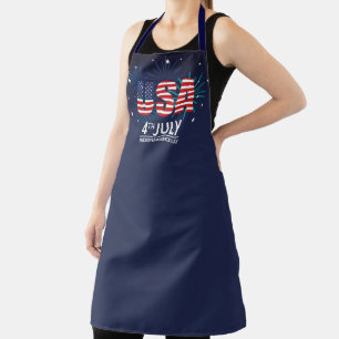 Tablier USA 4 juillet Apron