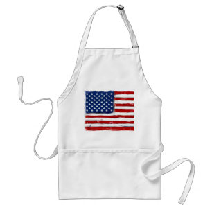 Tablier USA American flag apron Memorial Day pique-nique b