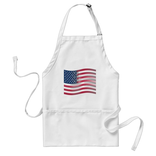 Tablier USA Unites : Stripes & Stars en Gras Design (Devant)