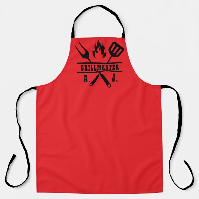 Tablier Ustensile Red Grillmaster (Recto)