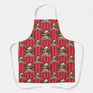 Tablier Vacances de Noël Merry Clarkmas Motif
