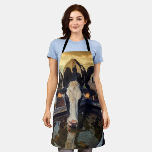 Tablier Vache à l'eau