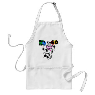 Tablier Vache sainte je suis 60 T-shirts et cadeaux