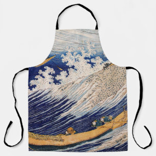 Tablier Vagues océaniques Hokusai Bateaux en mer
