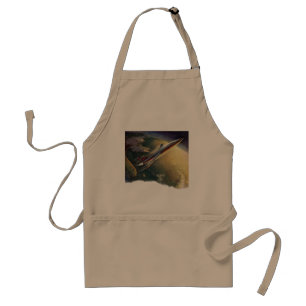 Tablier Vaisseau spatial de science-fiction vintage Avion 