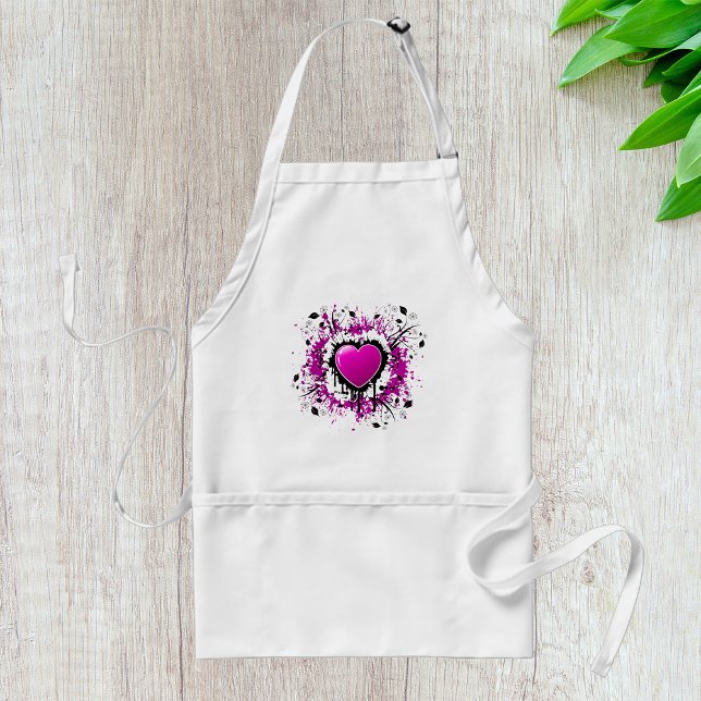 Tablier Valentine Purple Heart (Créateur téléchargé)