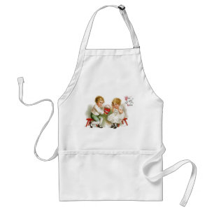 TABLIER VALENTINE'S DAY MEILLEURS APRONS - CHEFS - CUISINE