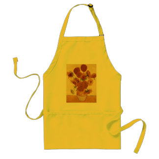 Tablier Van Gogh Sunflowers (F454) Art Vintage