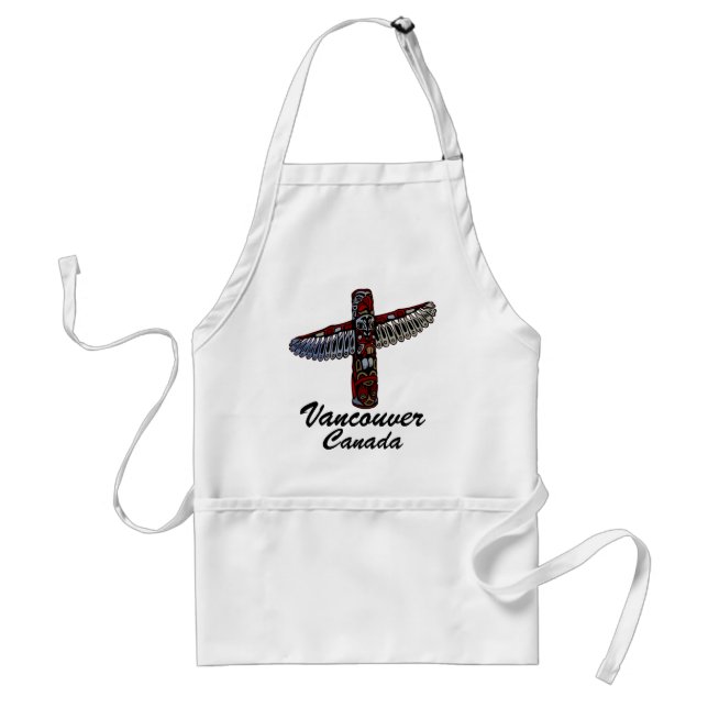 Tablier Vancouver Canada Souvenir Apron et cadeaux de Cuis (Devant)