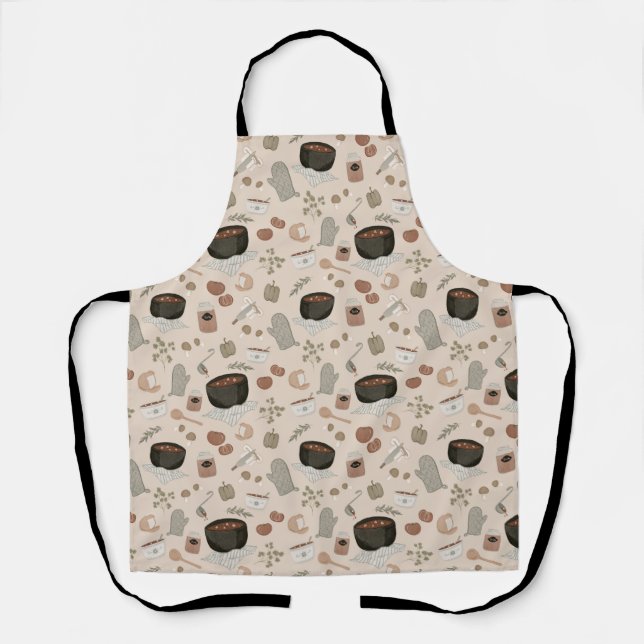 Tablier Vapeur de champignons (Recto)